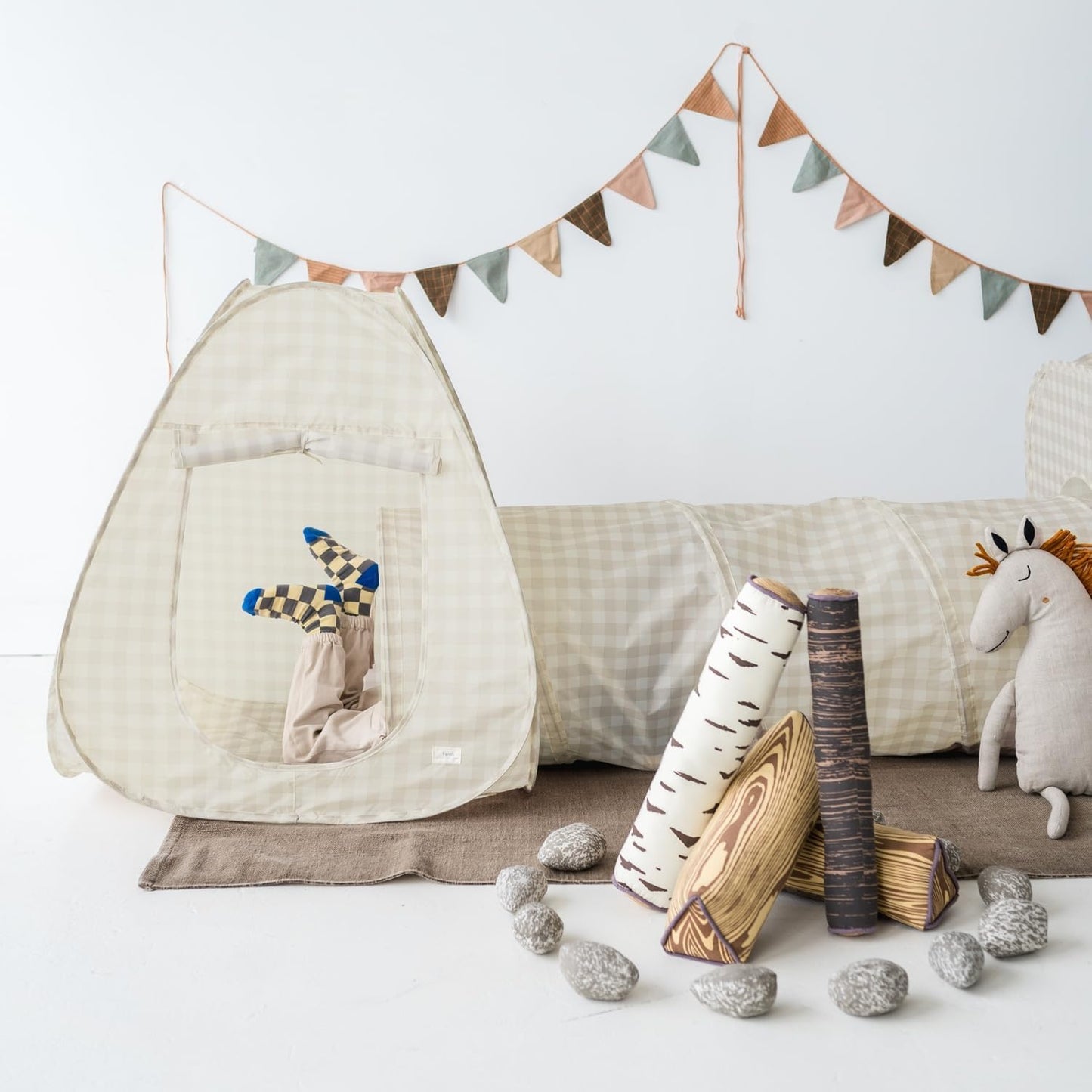 3 Sprouts Tienda de Juego y Túnel Plegable para Niños y Pequeños -...