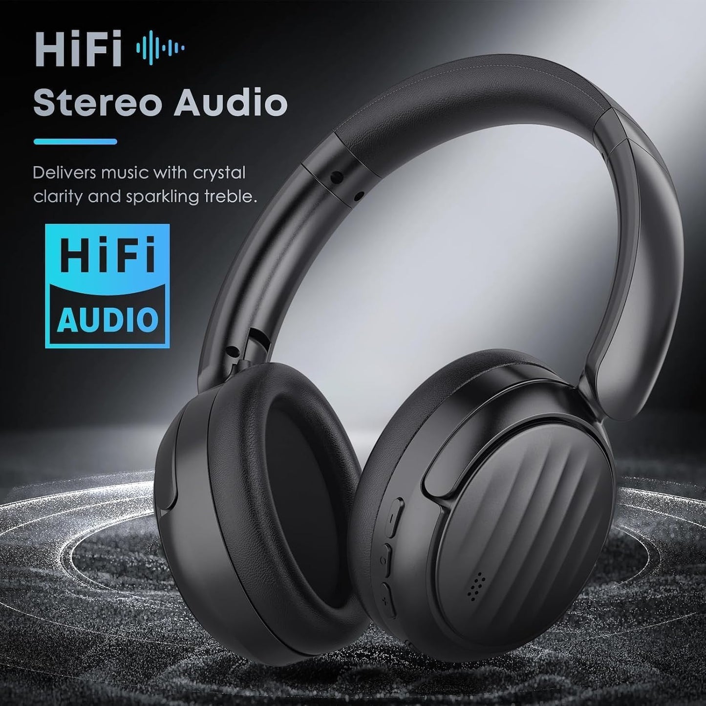 Auriculares Bluetooth, auriculares híbridos con cancelación activa...
