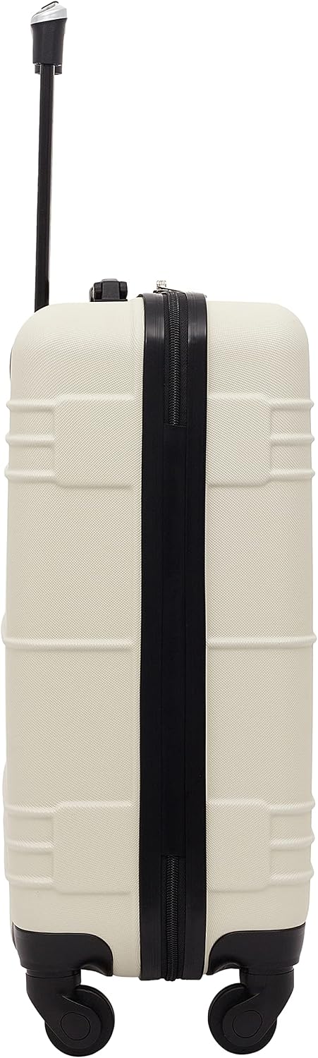 Travelers Club Equipaje de mano Richmond Spinner de 22", hueso