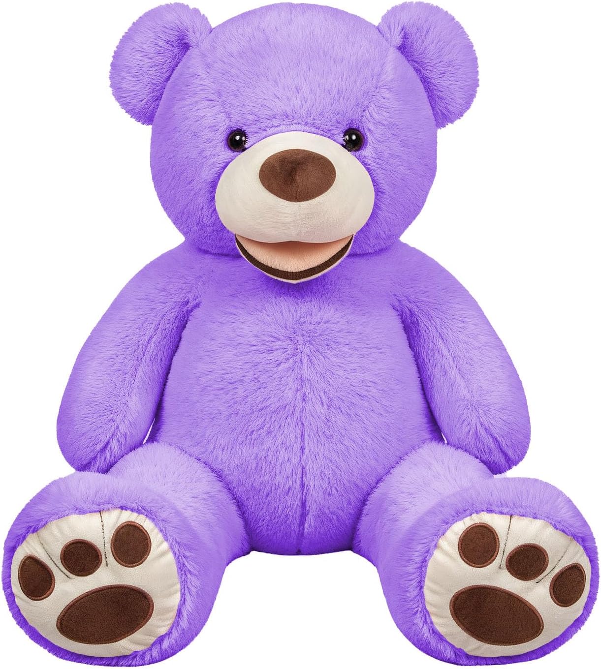 SRANWOW Oso de peluche gigante súper suave con detalles de pata (mo...