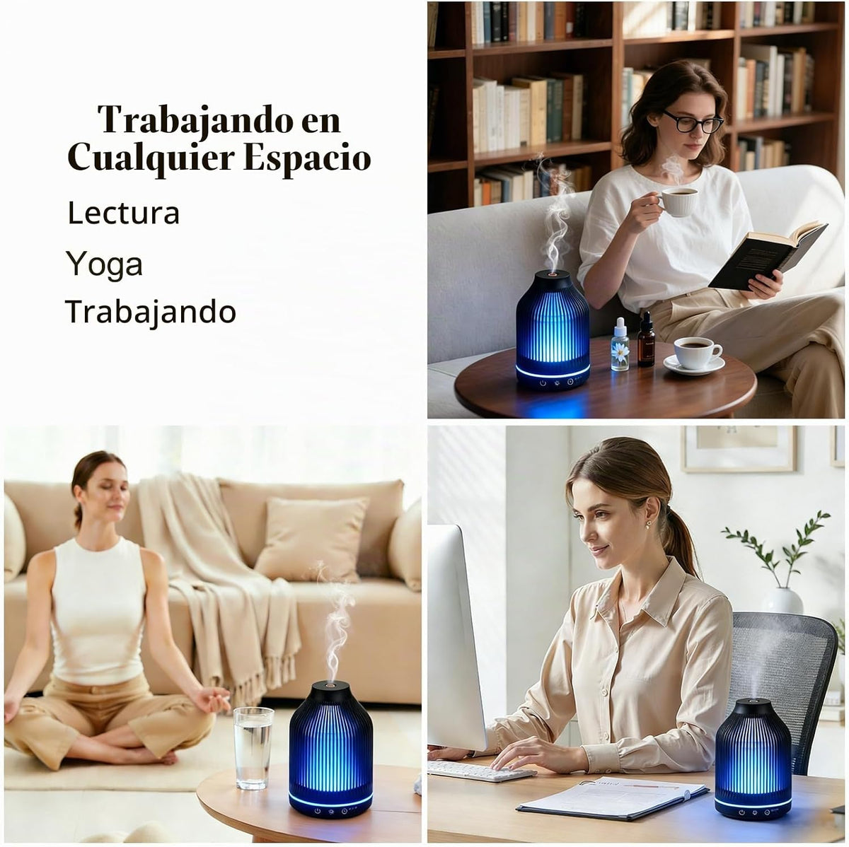 Diffuserlove Humidificador difusor de aceite esencial enchufable po...