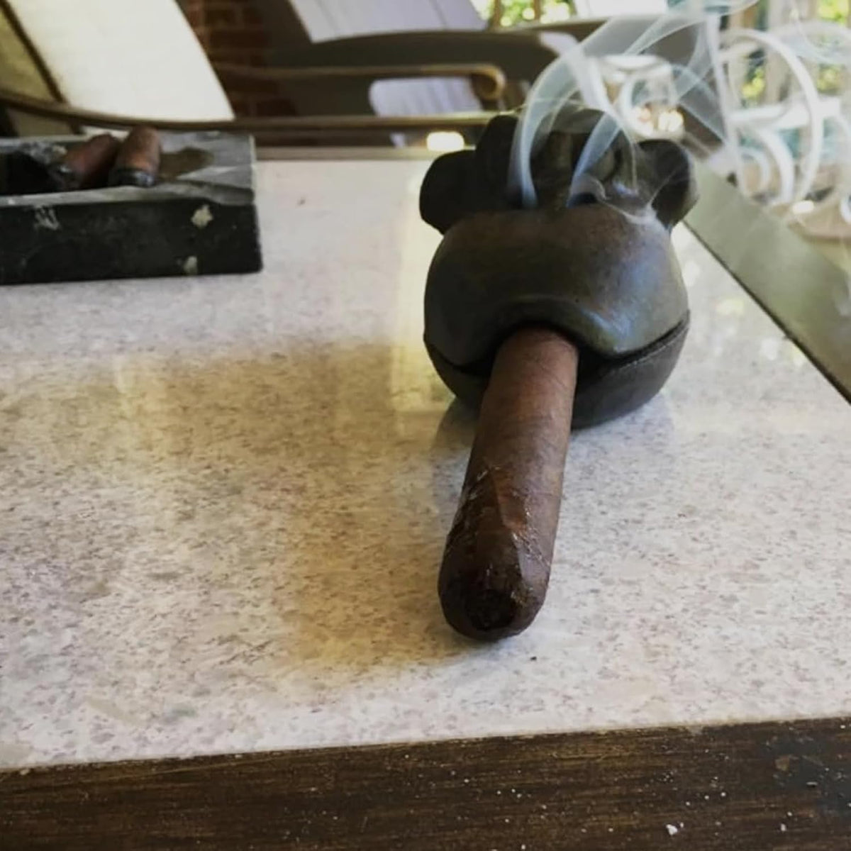 Ceniceros de cigarros, ceniceros de mono para fumadores, ceniceros...