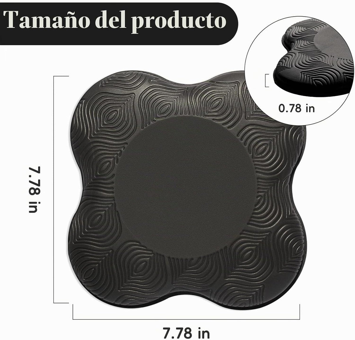 MBKHFLL Paquete de 2 Cojines de Yoga para Rodillas y Codos - Espuma...