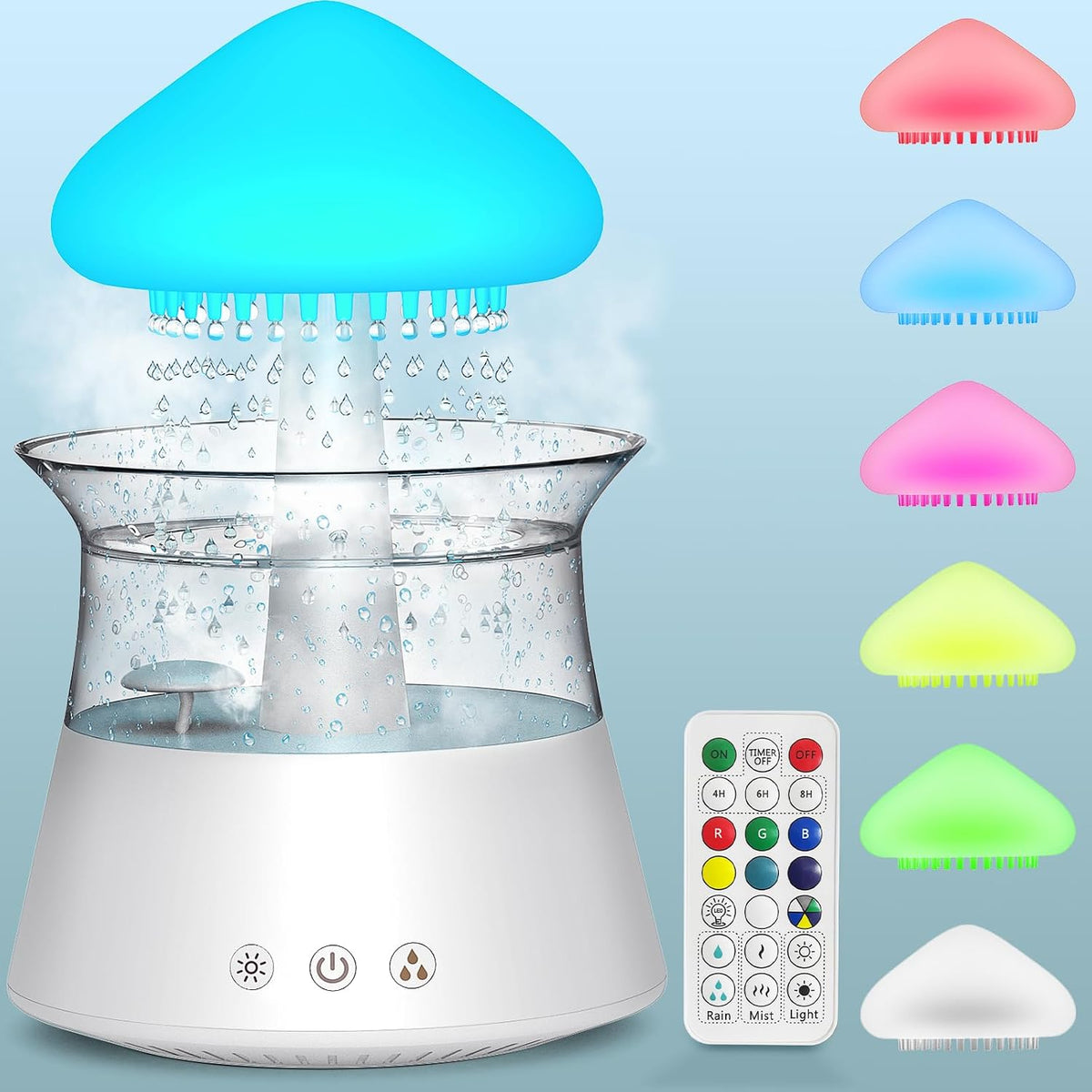 Diffuserlove Humidificador de Nube Difusor de Goteo de Agua de Lluv...