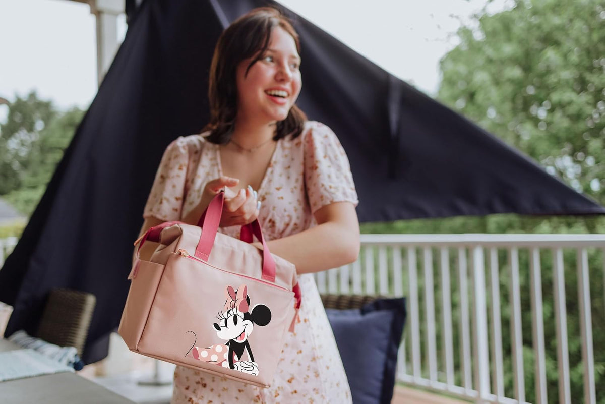 PICNIC TIME Disney Minnie Mouse On The Go Bolsa de Almuerzo Aislada...
