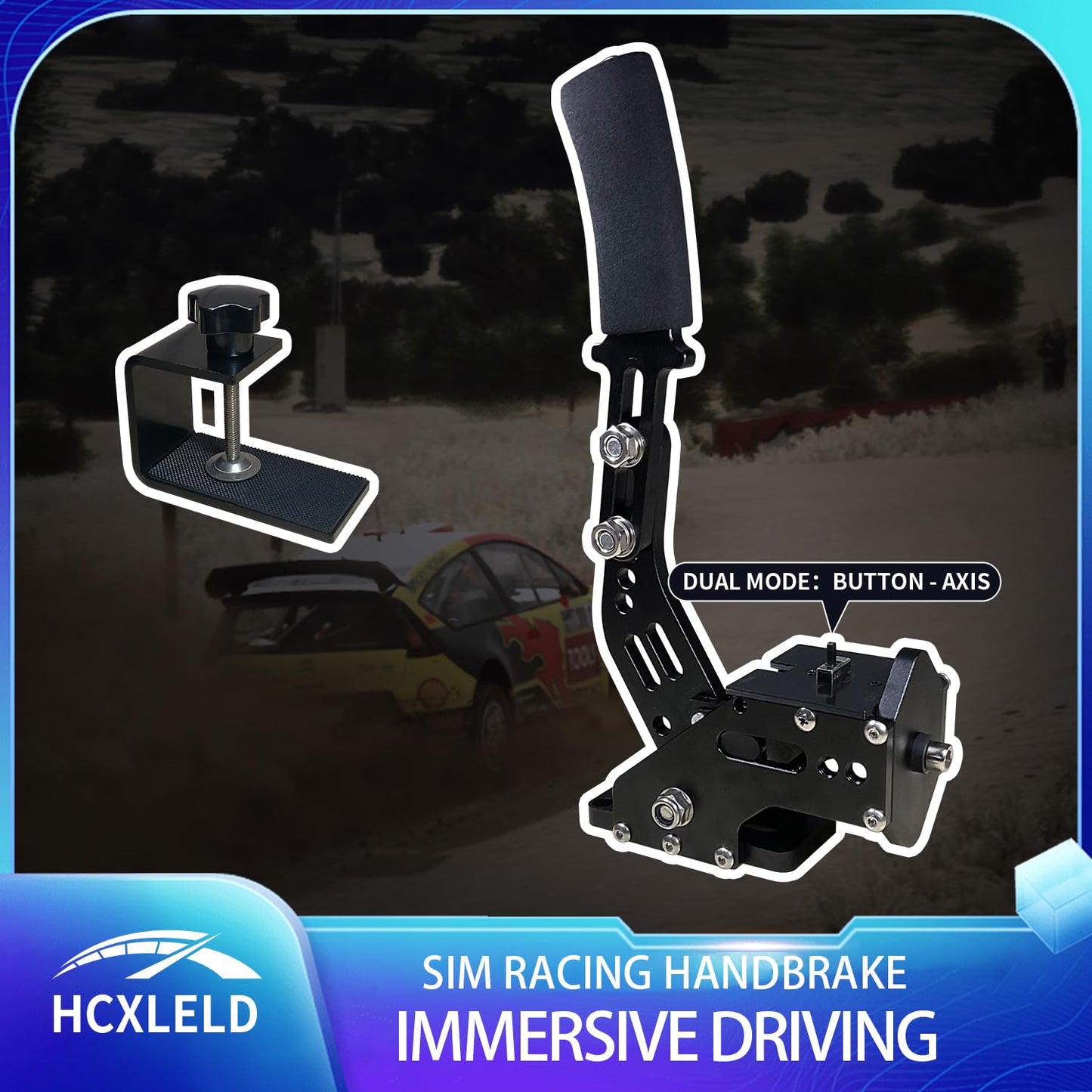 HCXLELD Freno de mano Sim Racing, volante de carreras G29 T300RS co...