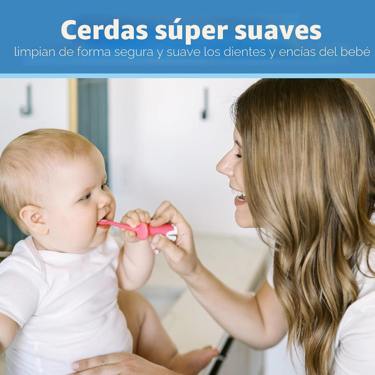Dr. Brown's Cepillo de dientes para bebés y niños pequeños, ele...