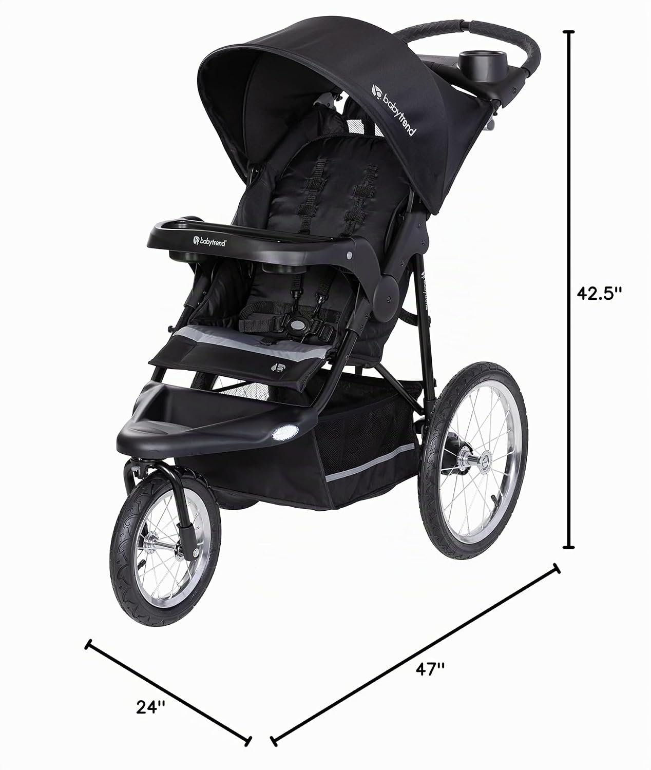 Jogger Baby Trend Expedition®, Dash Negro