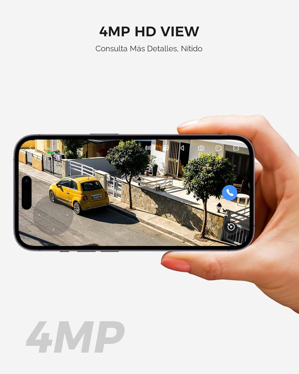 Hiseeu Cámaras de seguridad inalámbricas al aire libre,Kit 4MP 6-Ca...