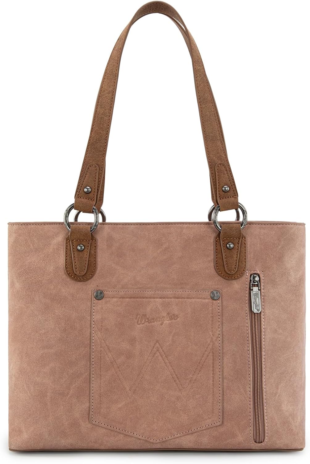Montana West Wrangler Bolso de mano para mujer con múltiples bolsil...