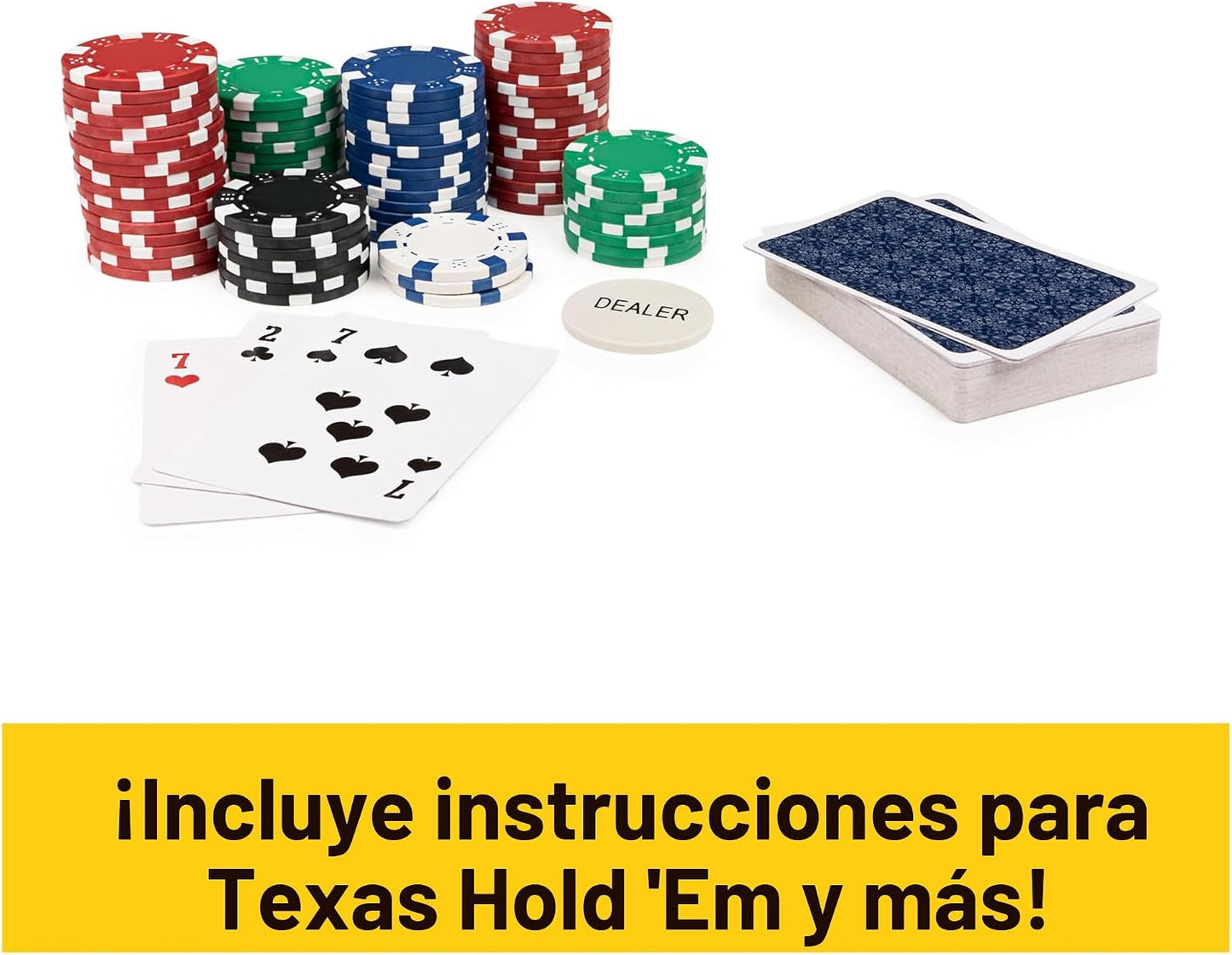Spin Master Games, Cardinal Classics, juego de póquer de 300 piezas...