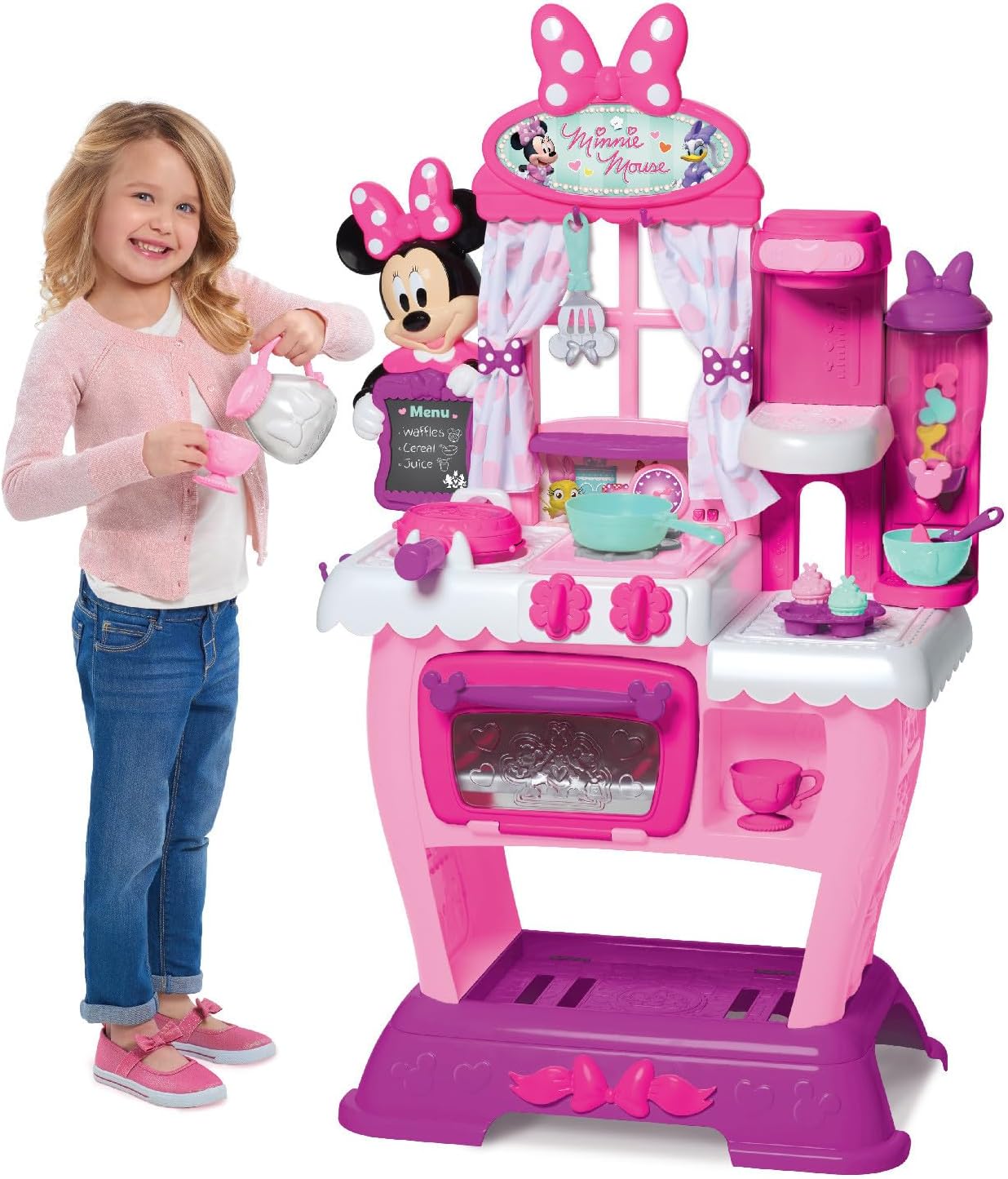 Just Play - Estación de cocina Brunch Cafe de Minnie Mouse de Disne...