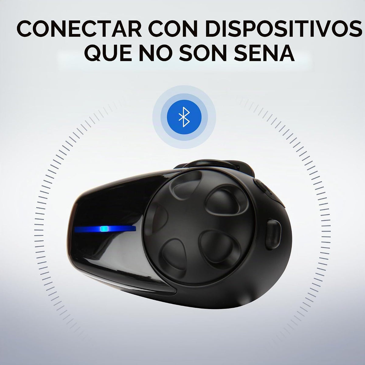 Sena SMH10-10 Sistema de Comunicación de Auriculares de Diadema Blu...