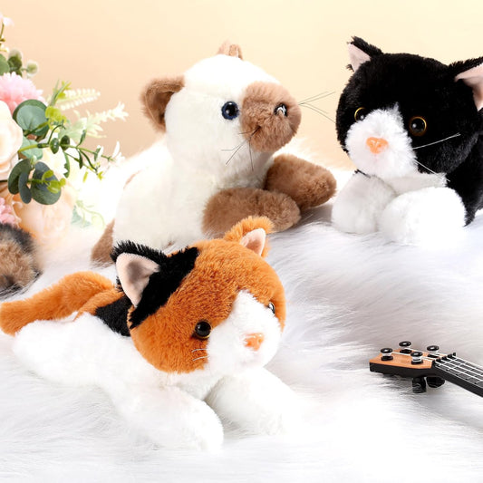 Harrycle 3 Piezas Animales de Peluche de Gato de 9 Pulgadas Regalo...