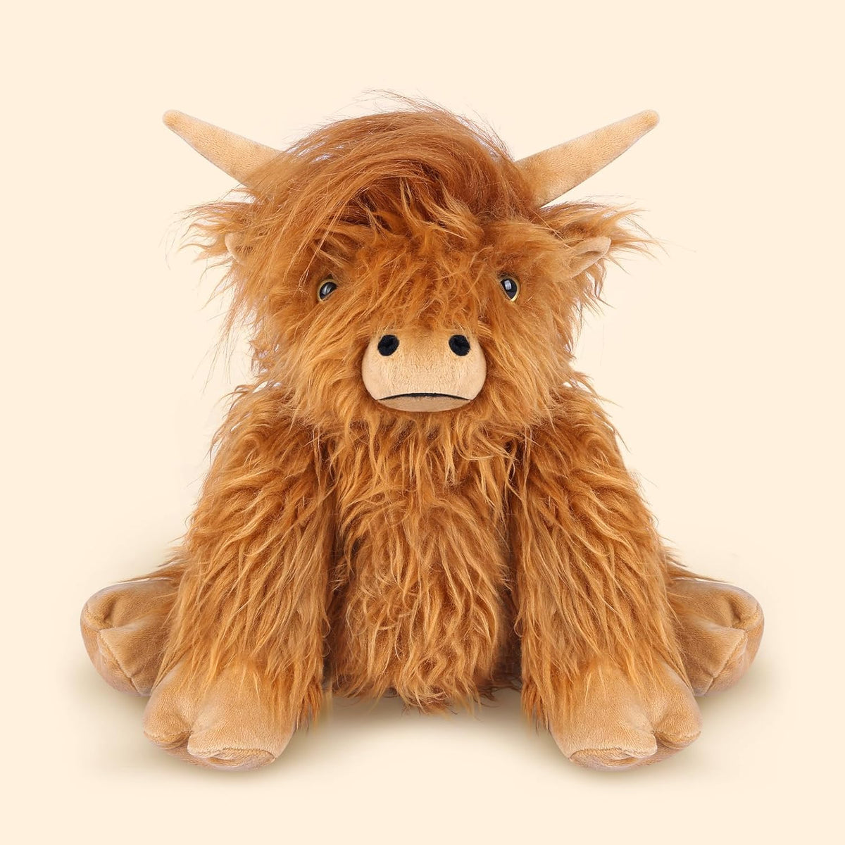 SuzziPals 2 Piezas de Peluche de Vaca Highland Calentable y Enfriab...