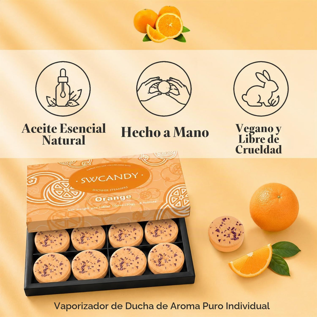 SWCANDY Vaporizadores de ducha de aromaterapia, regalos de cumpleañ...