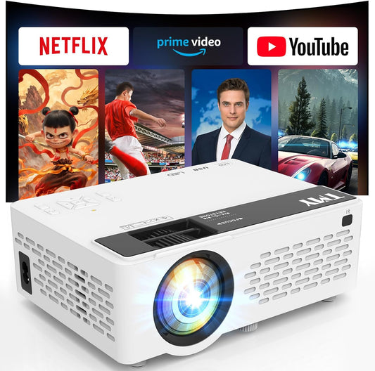 TMY Netflix - Mini proyector de películas con licencia oficial con...