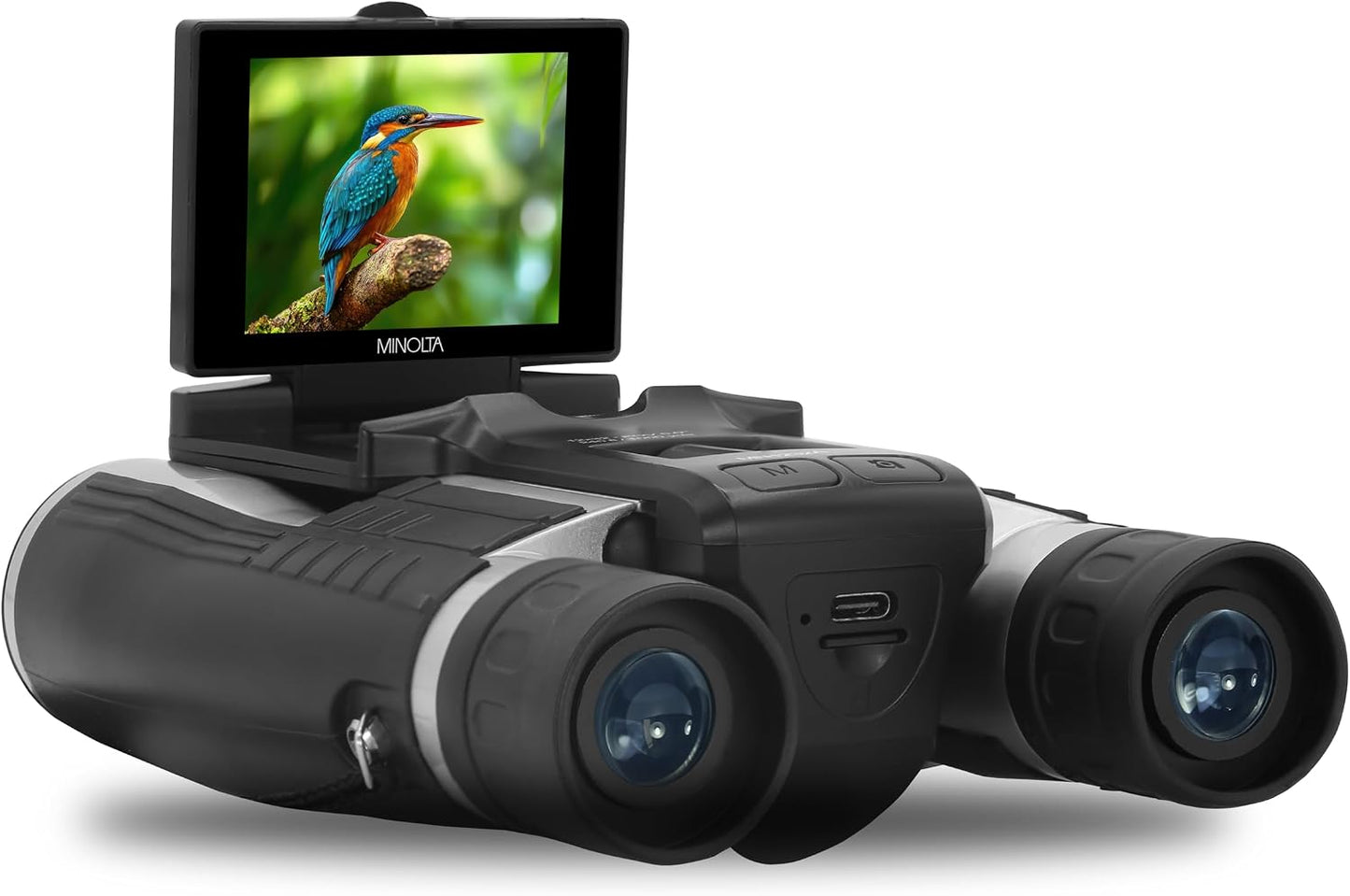 Minolta binoculares digitales 12x32 - Cámara de video 4K UHD, foto...