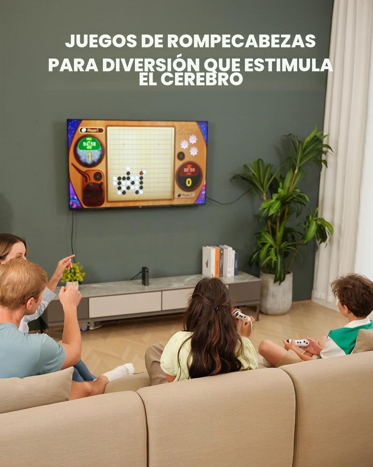 MetFut Consola de juegos AR Motion para niños y adultos: sistema de...