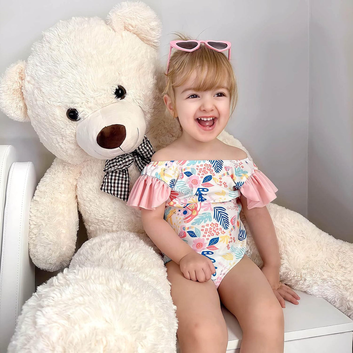 MorisMos bonito oso de peluche grande de 47 pulgadas para regalar a...