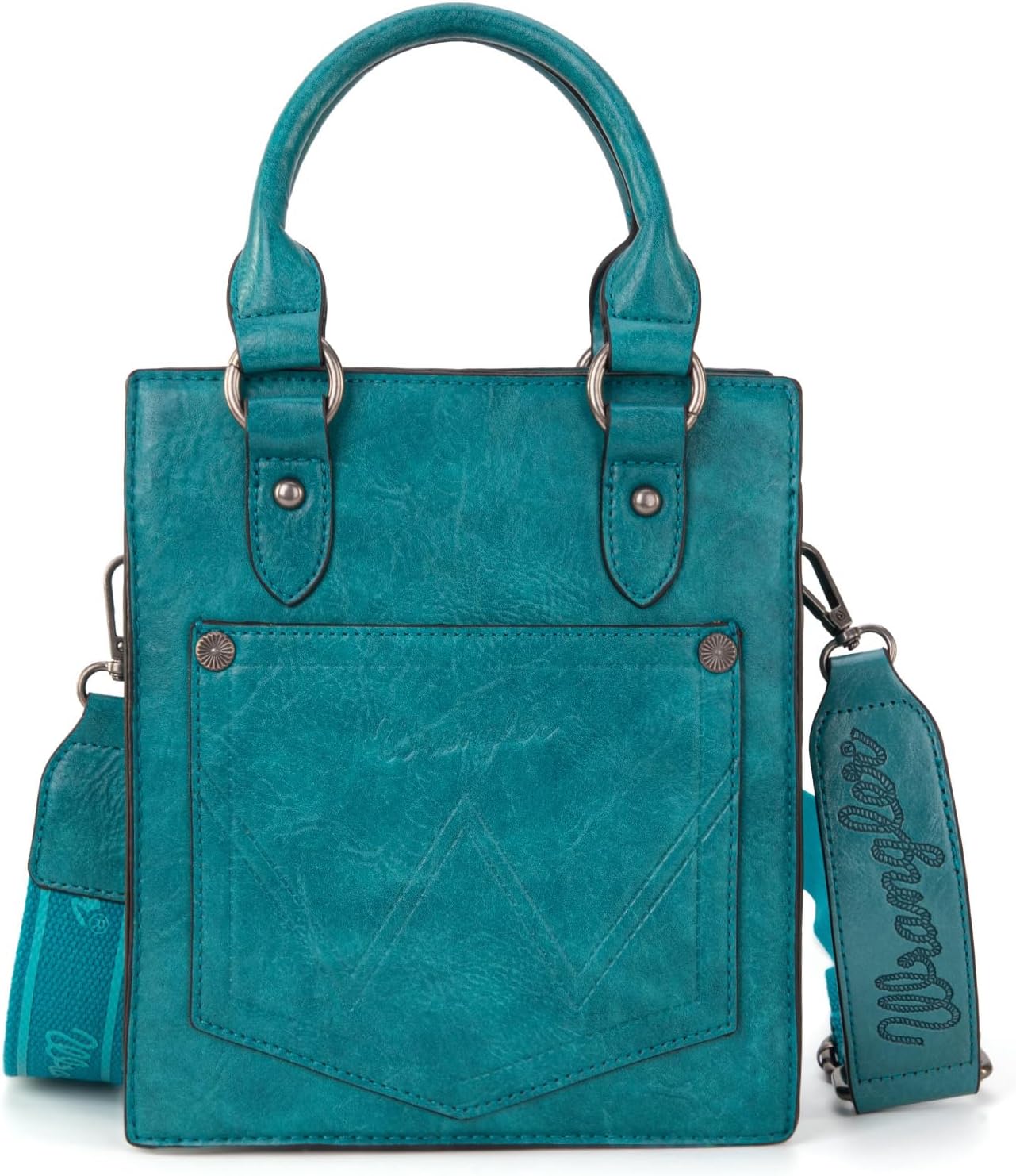 Wrangler Bolso Cruzado en Relieve para Mujer con Asa Superior, Bols...