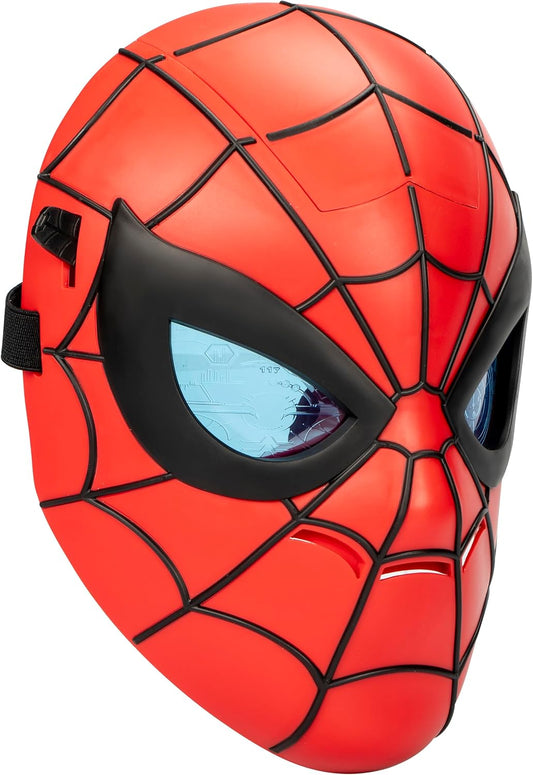 Máscara Marvel Spider-Man Glow FX, juguete luminoso de juego de rol...