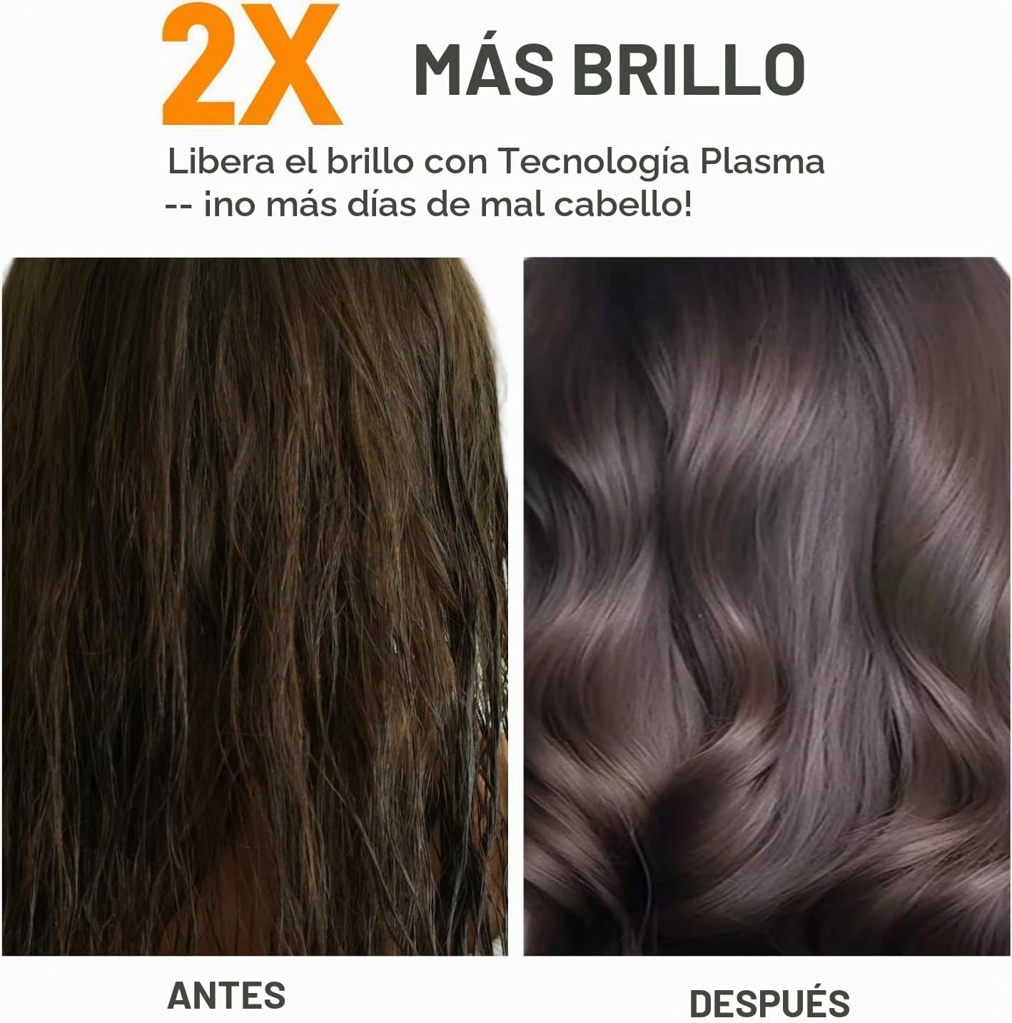 DISSTAR Cepillo secador de pelo de 110,000 rpm, secado 3 veces más...