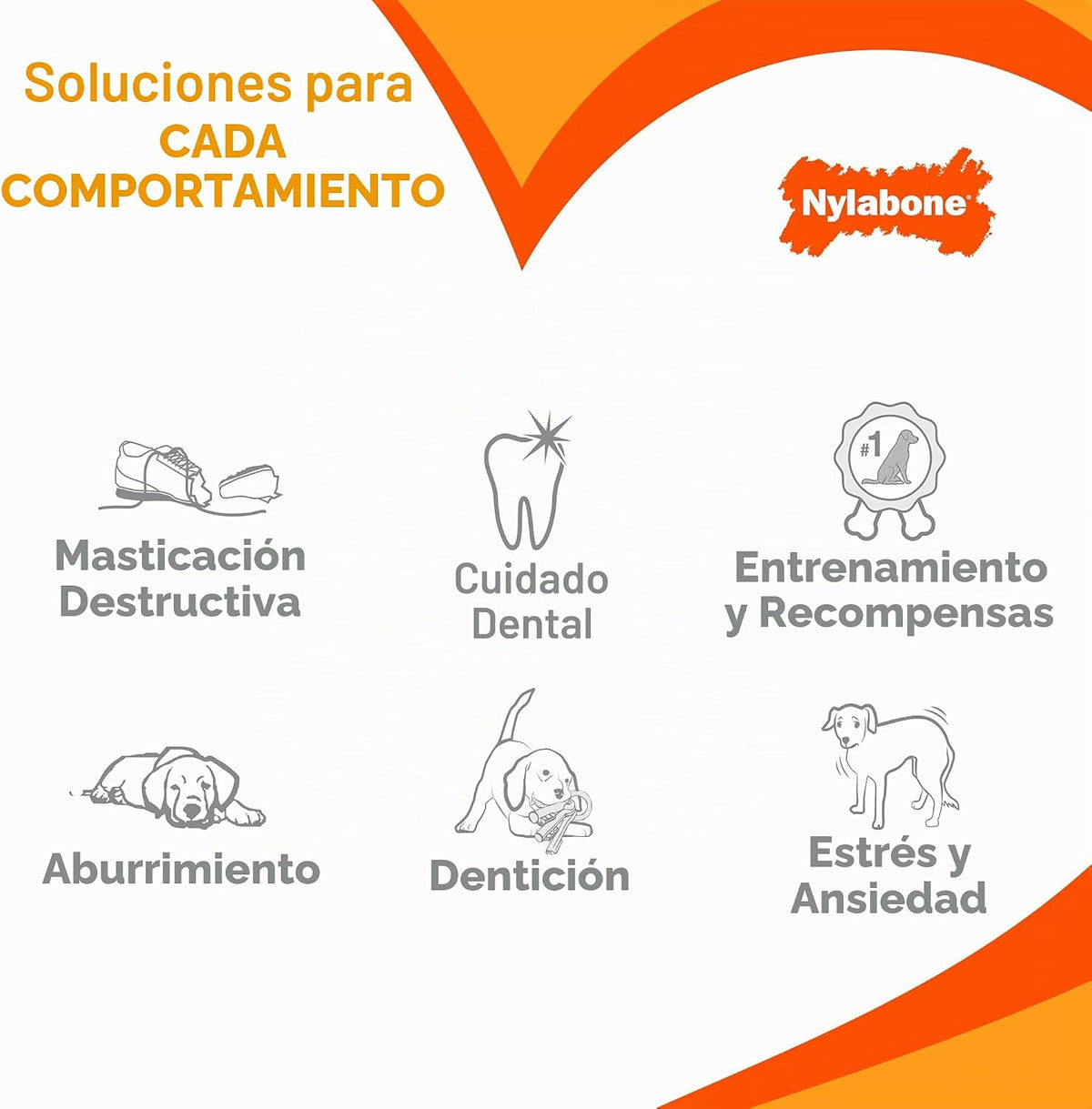Nylabone Juguete masticable para cachorros con textura para nudillo...