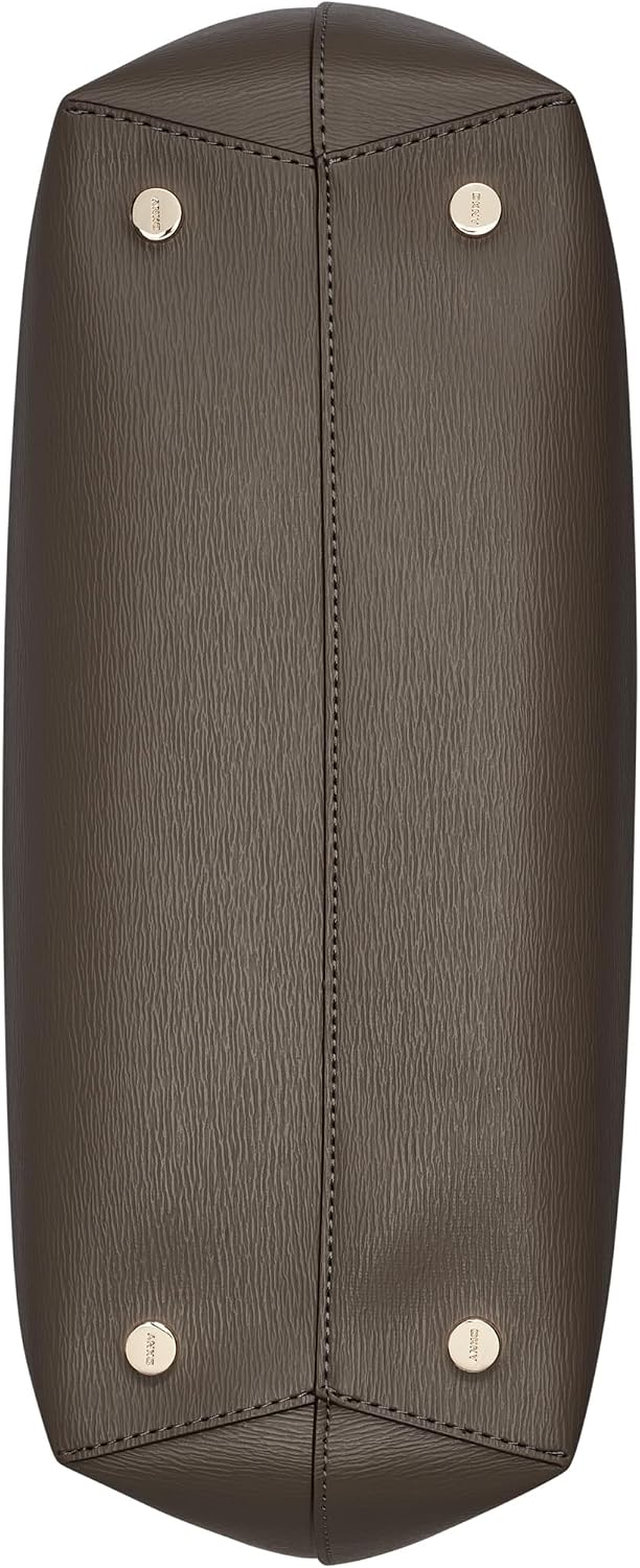 DKNY - Bolso de mano mediano de cuero para mujer Bryant | 15,2 pulg...