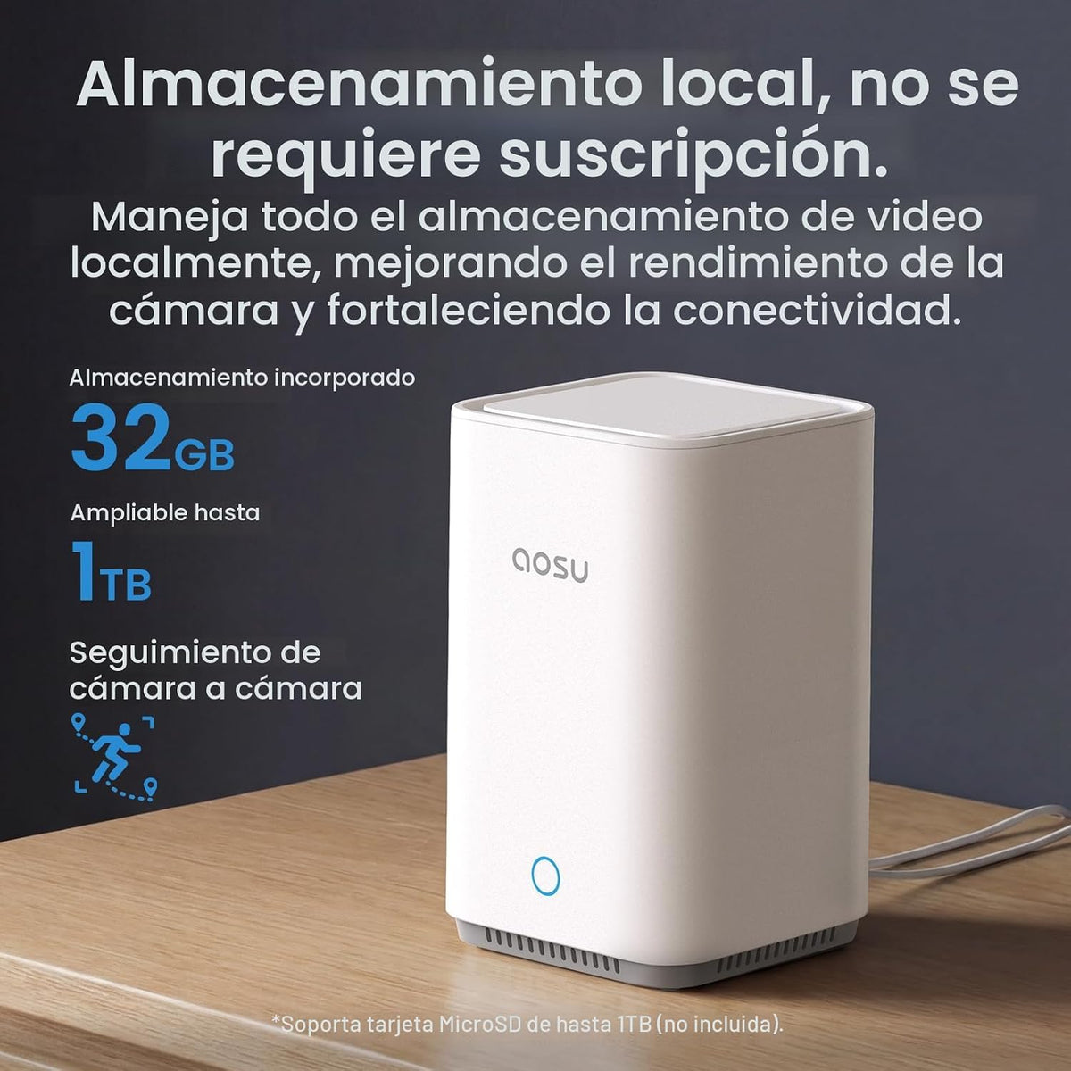 aosu Cámaras de seguridad sistema inalámbrico para el hogar al aire...