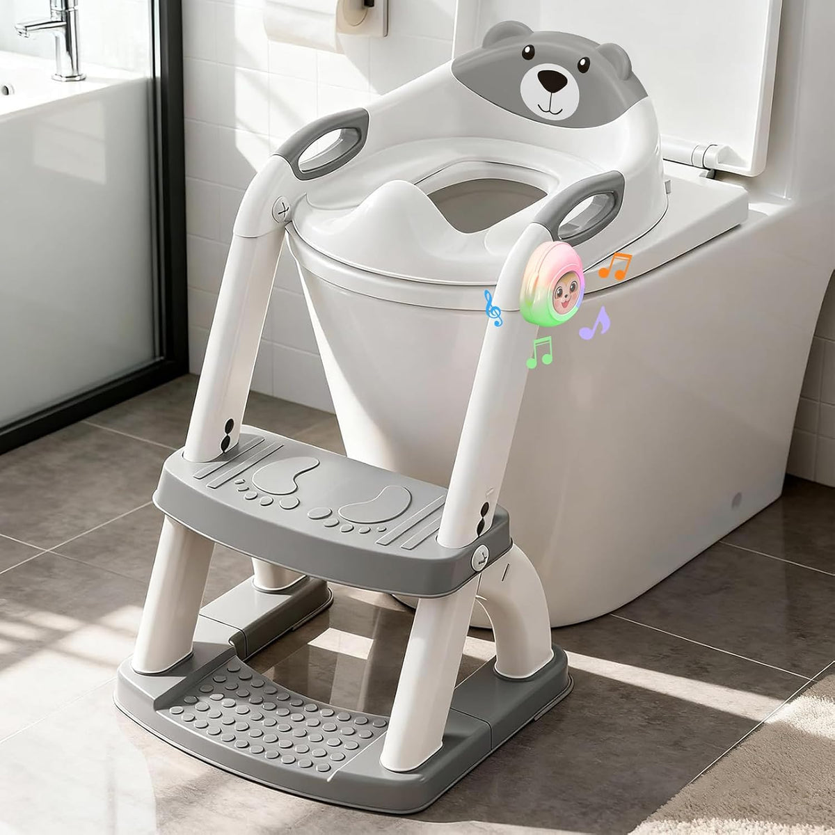Inodoro de entrenamiento para ir al baño para niños pequeños, asien...