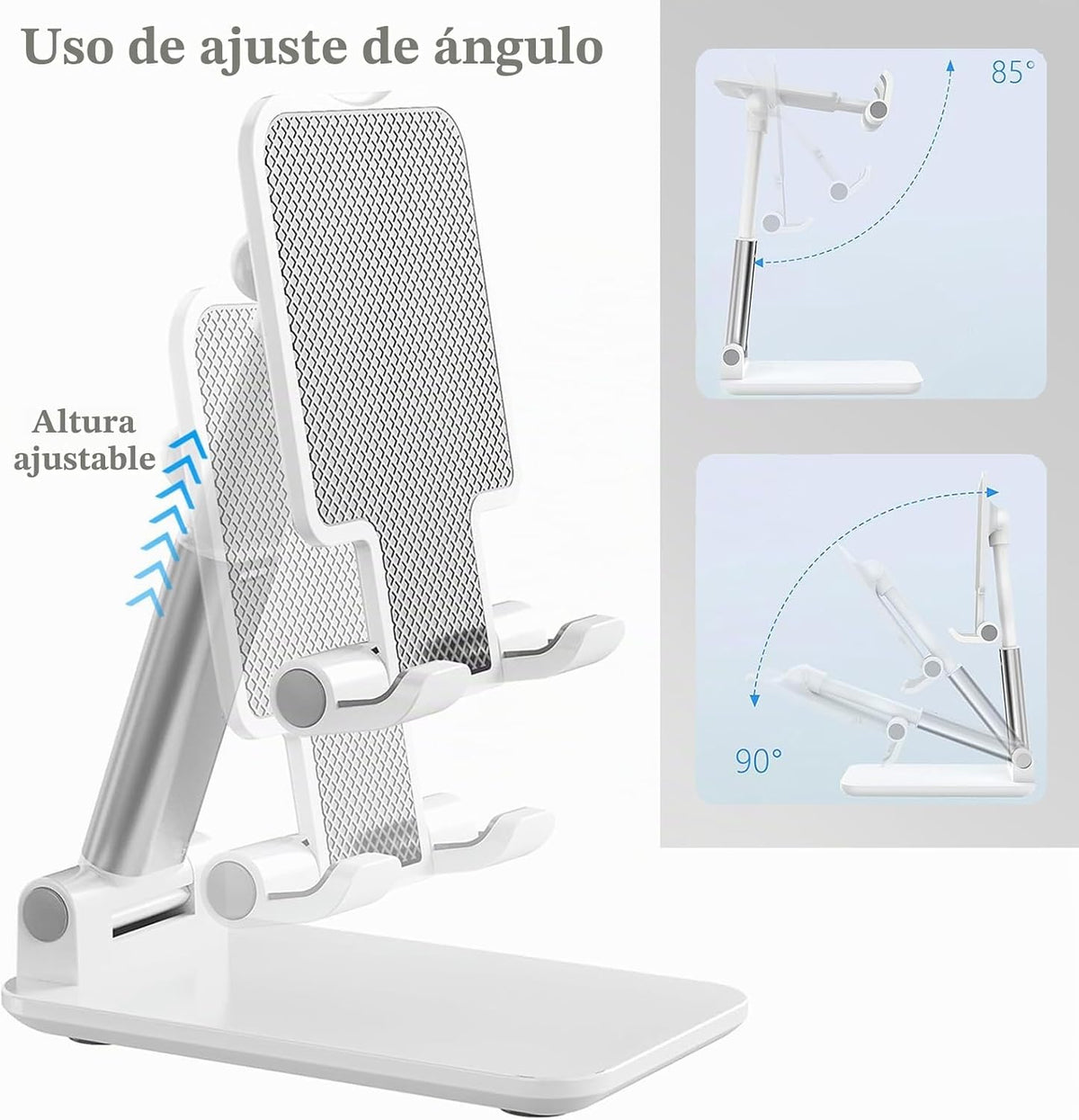 Meetuo 2 piezas de soporte para teléfono celular, soporte para telé...