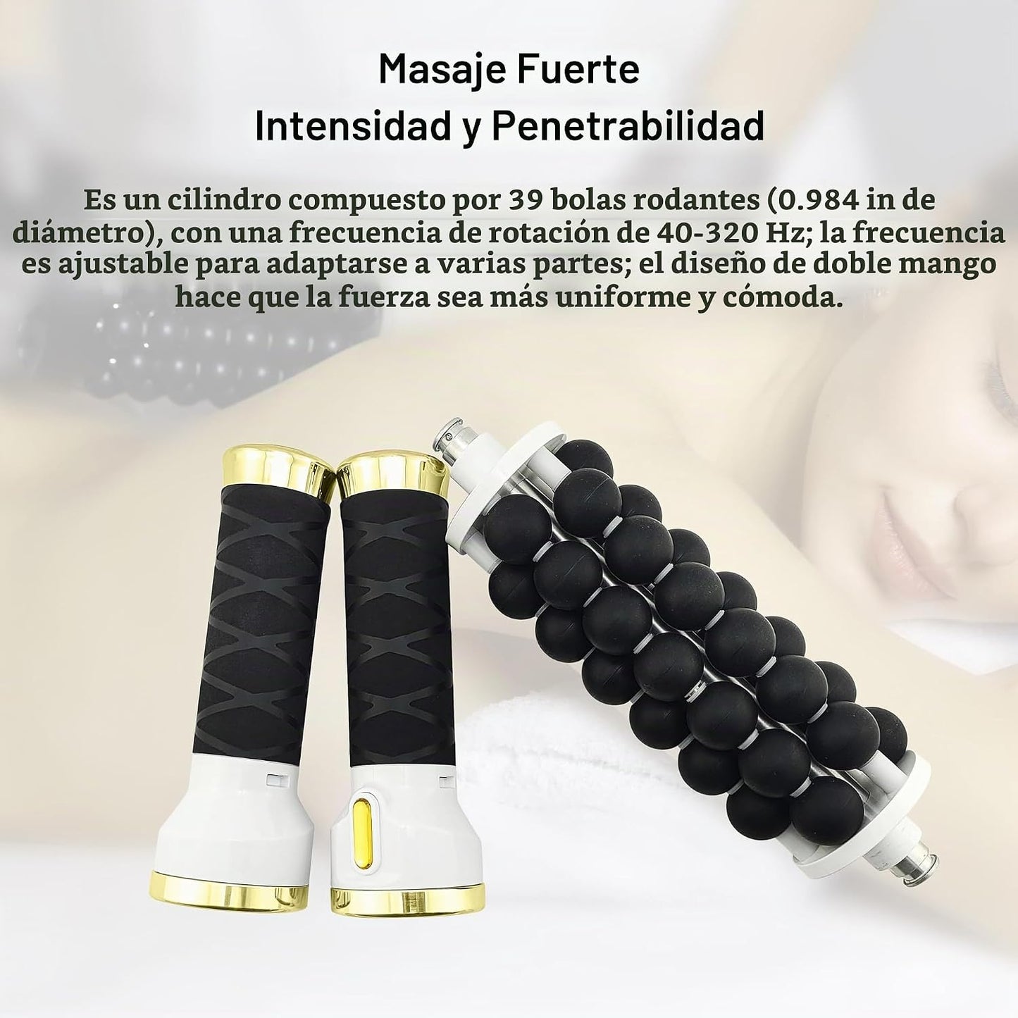 Elitzia Máquina de laminación de micro-vibración Masajeador corpora...