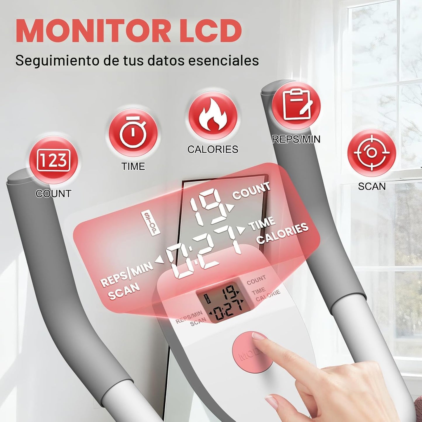 DERACY Máquina de entrenamiento abdominal ajustable para abdominale...