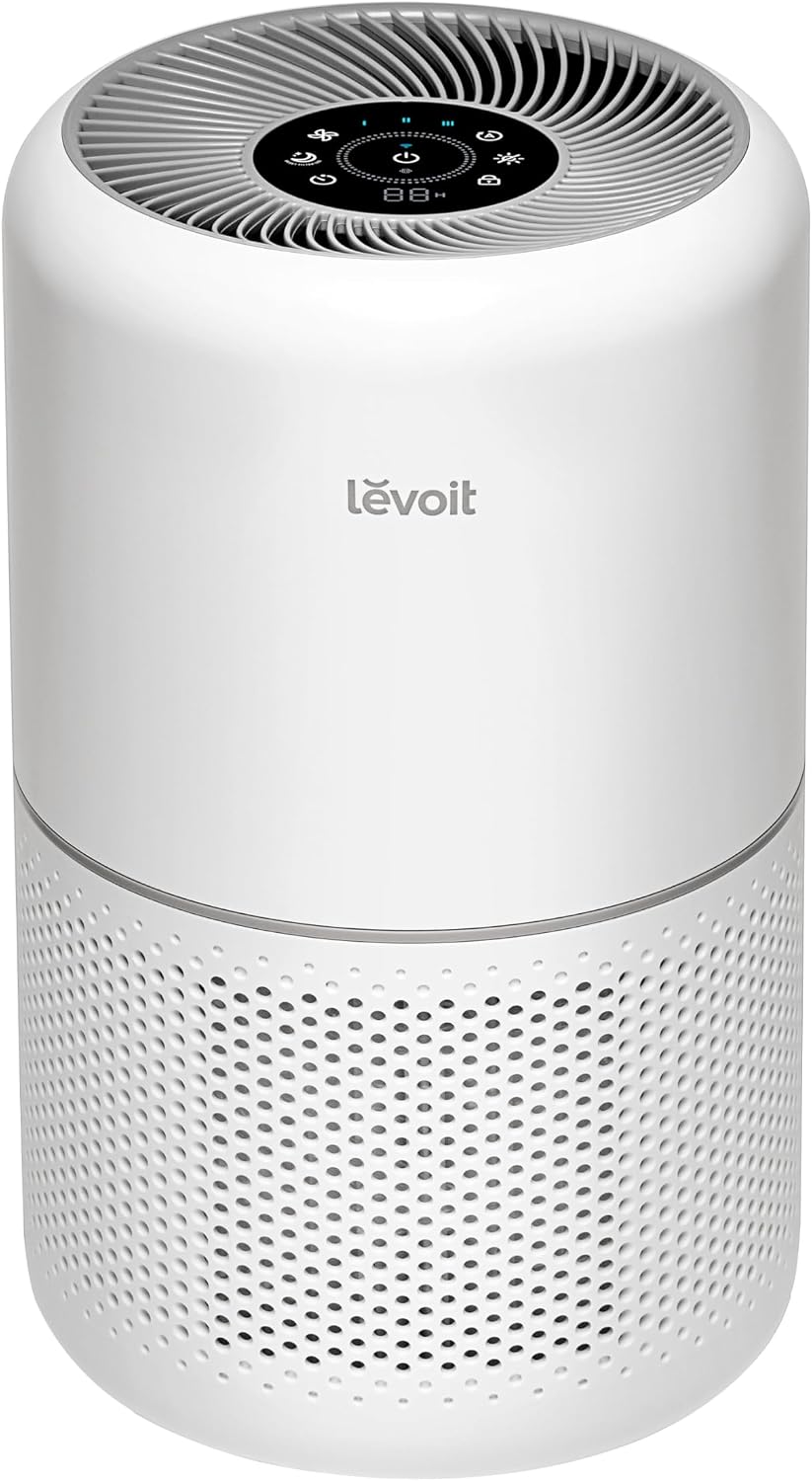 LEVOIT Purificadores de aire para dormitorio del hogar, modo de sue...