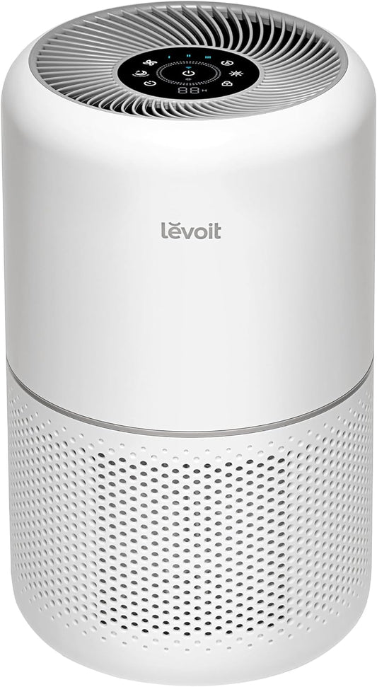 LEVOIT Purificadores de aire para dormitorio del hogar, modo de sue...