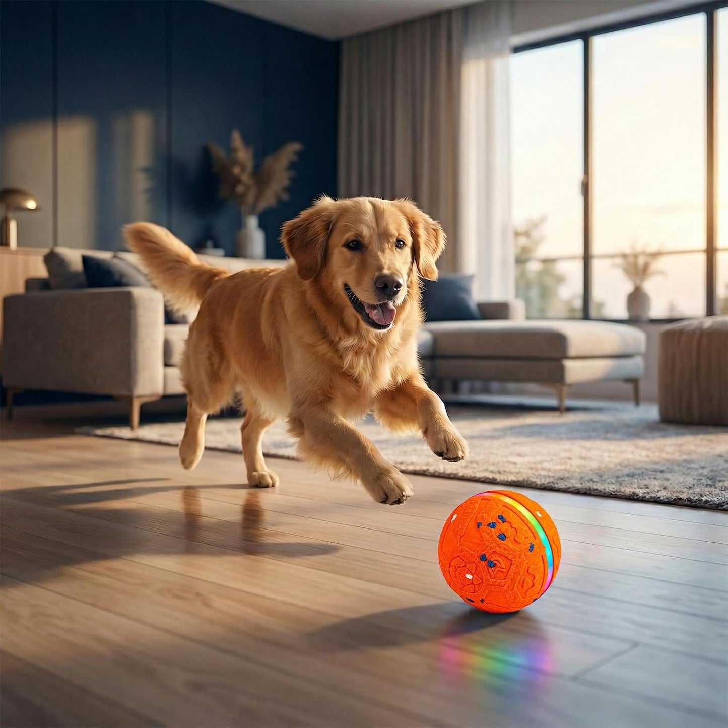 Juguete interactivo con pelota para perros [recién actualizado], 3...