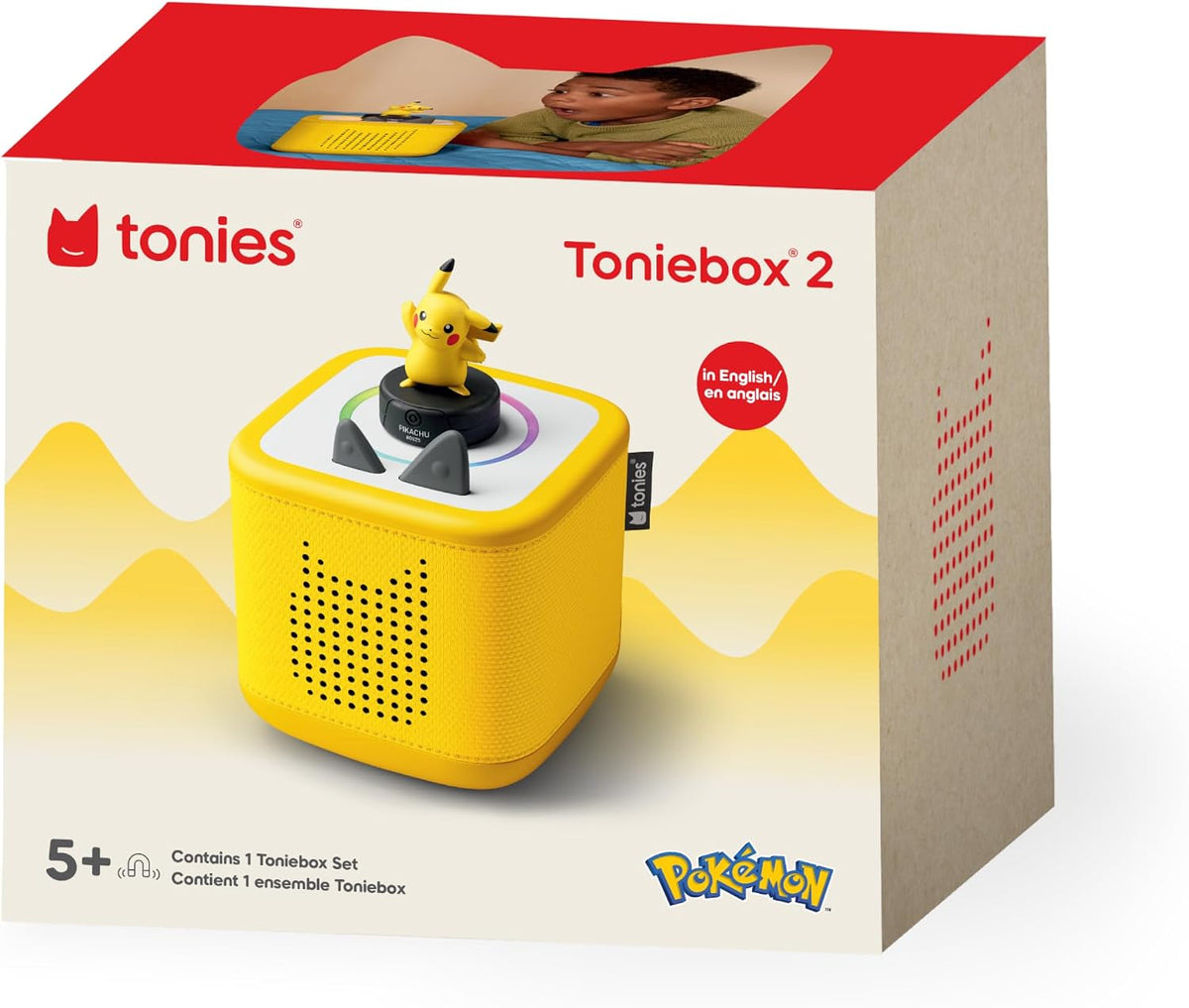 Toniebox - Juego de iniciación de 2 reproductores de audio Pokémon...