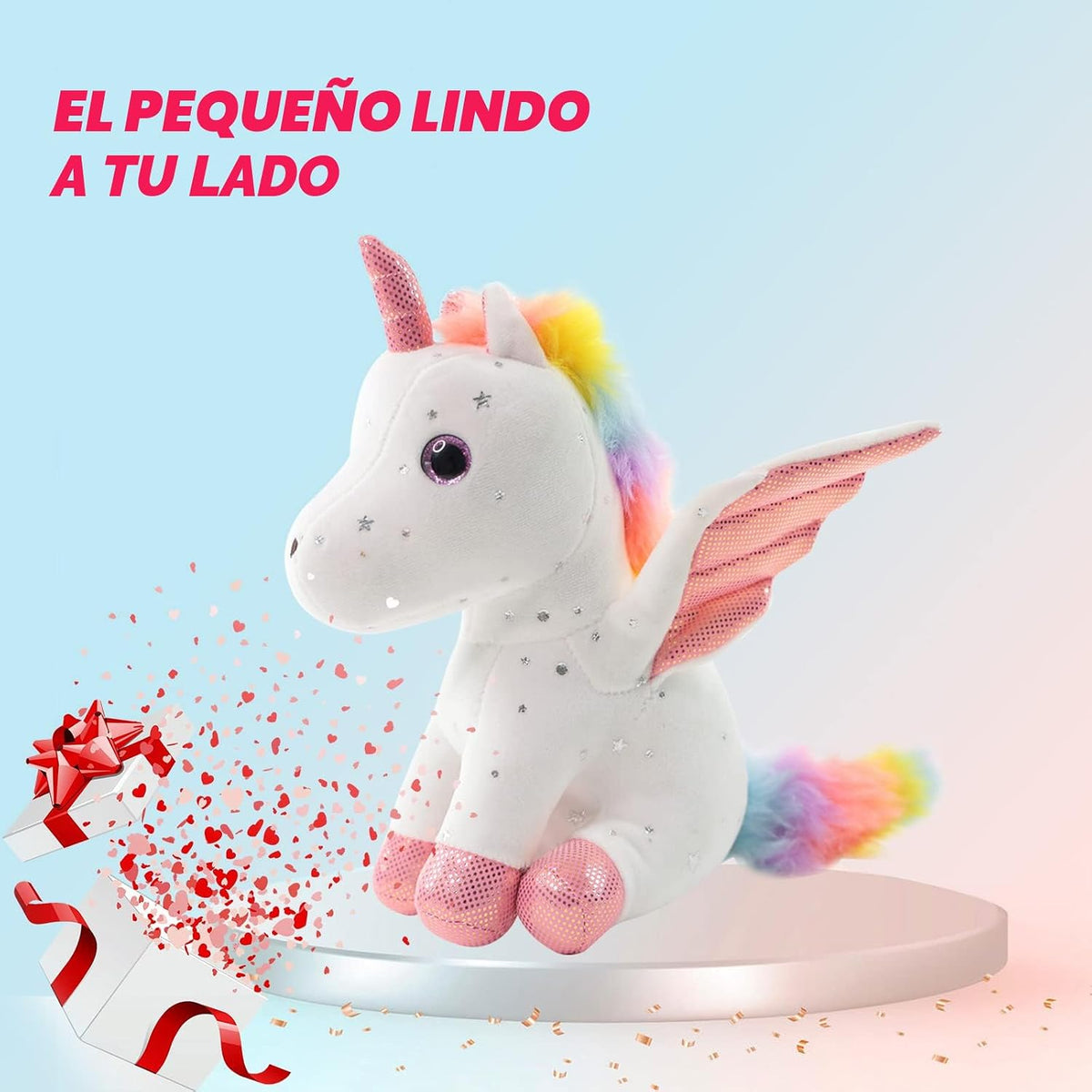 Sew Butiful Animal de peluche de unicornio de 8 pulgadas - Lindo ju...