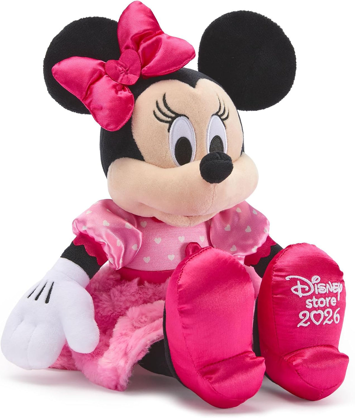 Disney Store Peluche oficial de Minnie Mouse en un vestido de fiest...