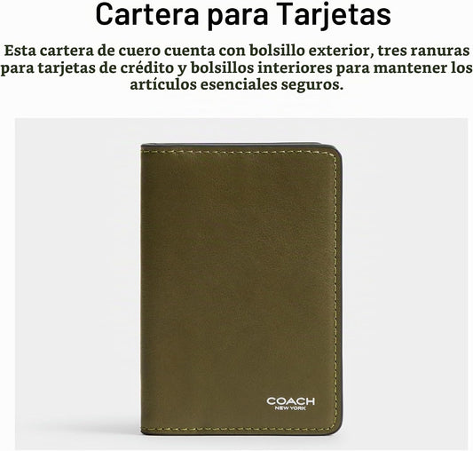 Coach - Cartera para tarjetas