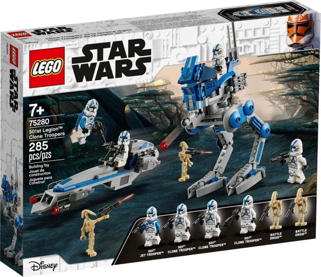 LEGO Star Wars 501st Legion Clone Troopers 75280 Set de Construcció...