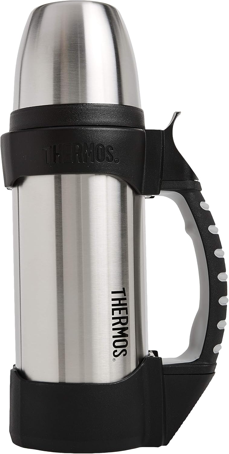 Thermos The Rock 2510TRI2 - Botella de bebida aislada al vacío, ace...
