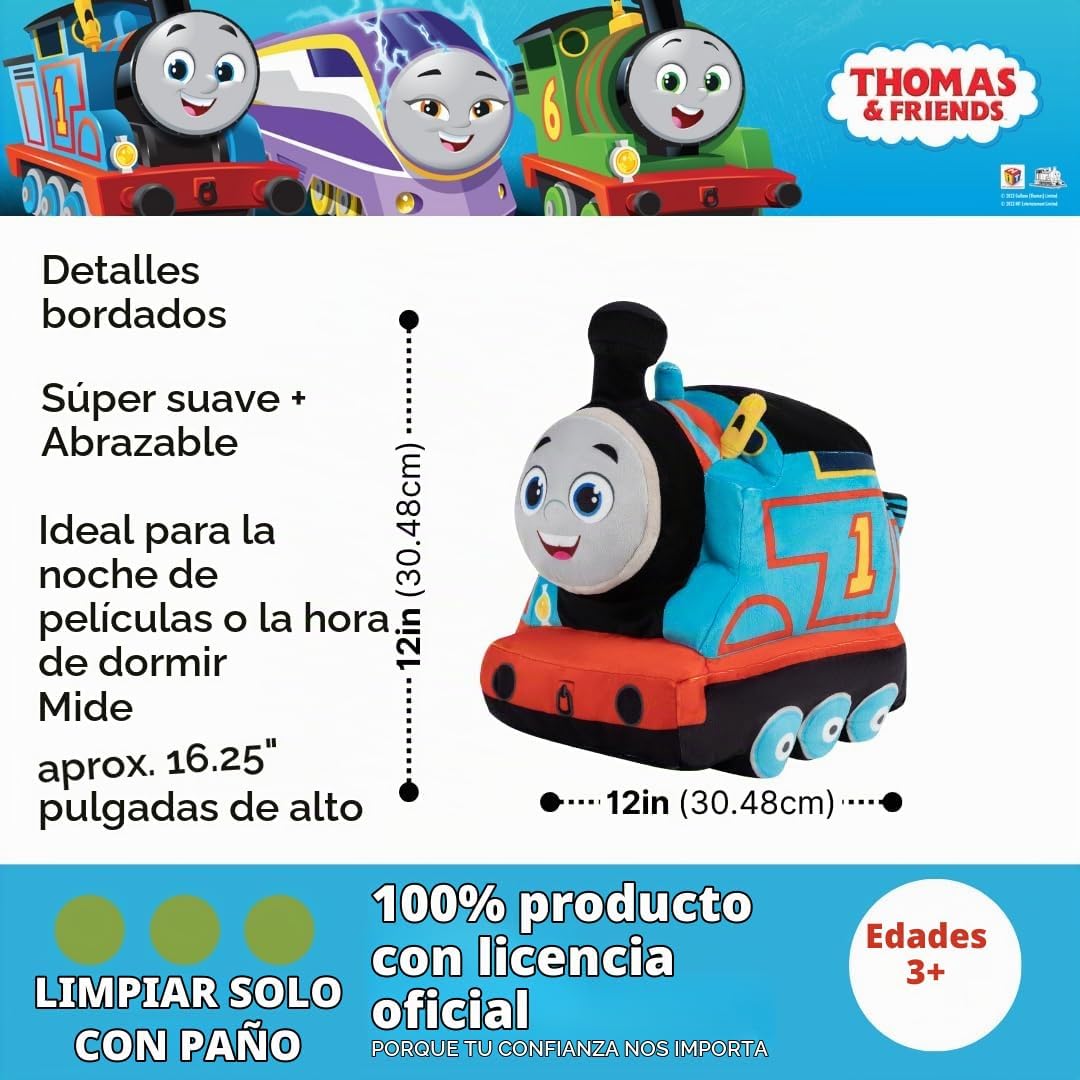 Franco - Ropa de cama para niños con diseño de locomotora de Thomas...
