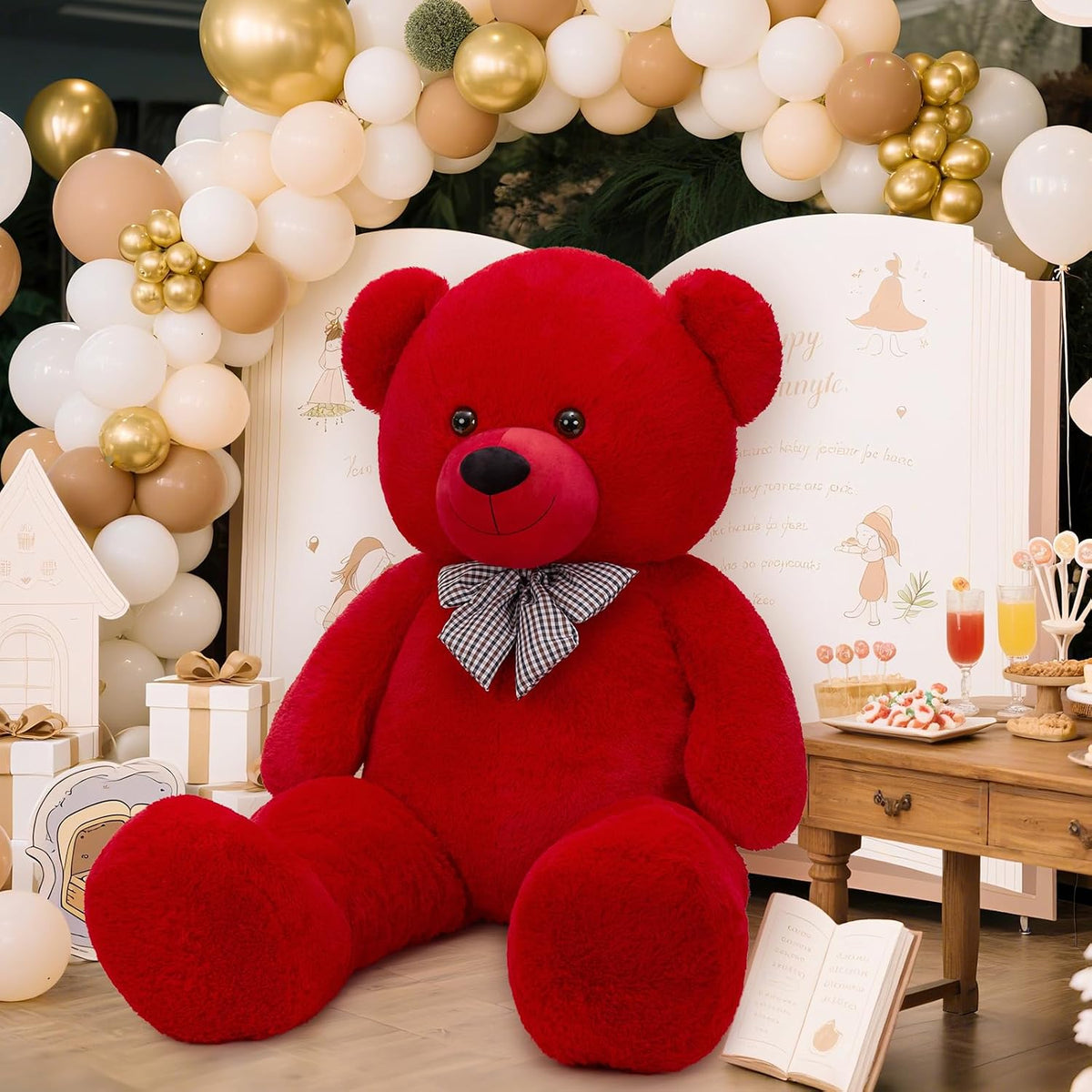 MaoGoLan Oso de Peluche Grande de 55 Pulgadas, Oso de Peluche de Ta...
