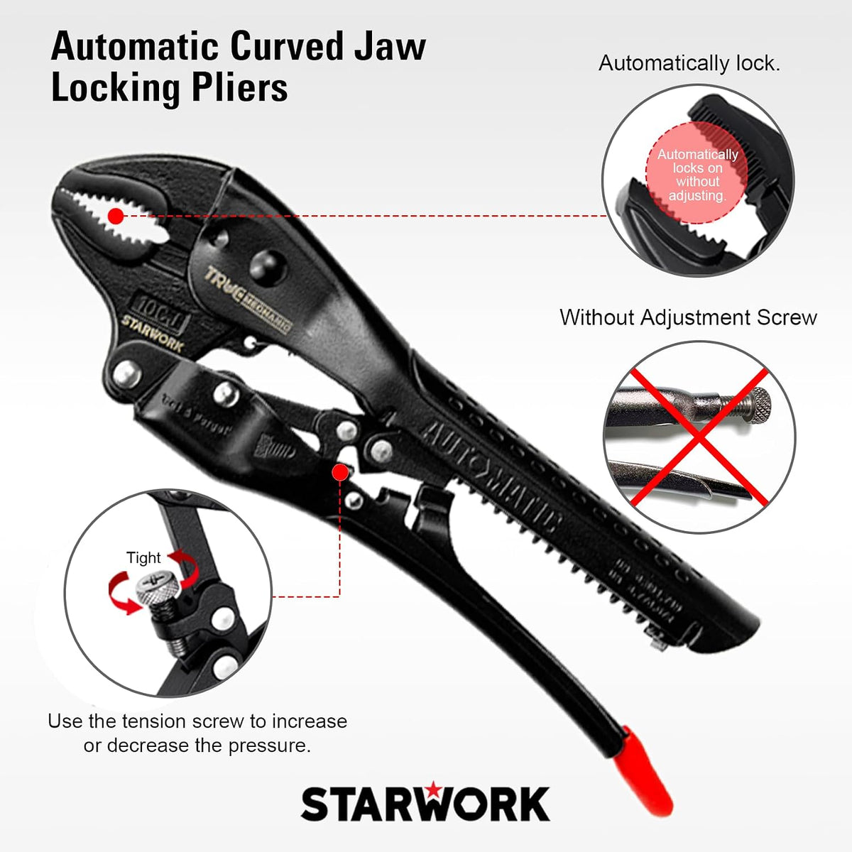 STARWORK TRUE MECHANIC - Juego de herramientas mecánicas de 306 pie...