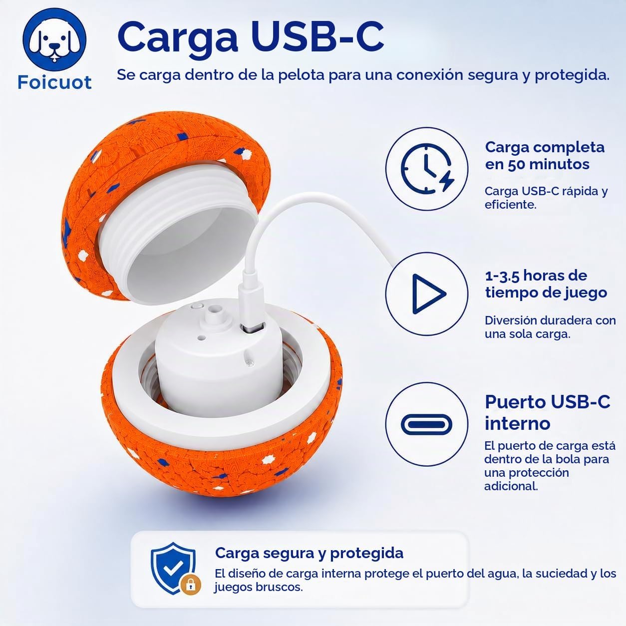 Foicuot Juguete interactivo para perros [recientemente actualizado]...