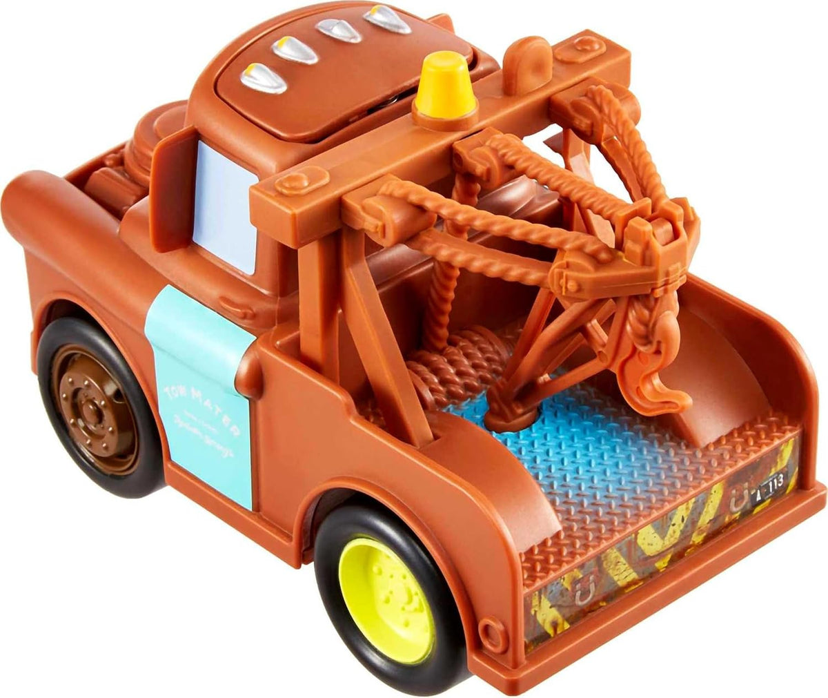 Mattel Disney y Pixar Cars Track Talkers Mater Toy Truck | Vehículo...