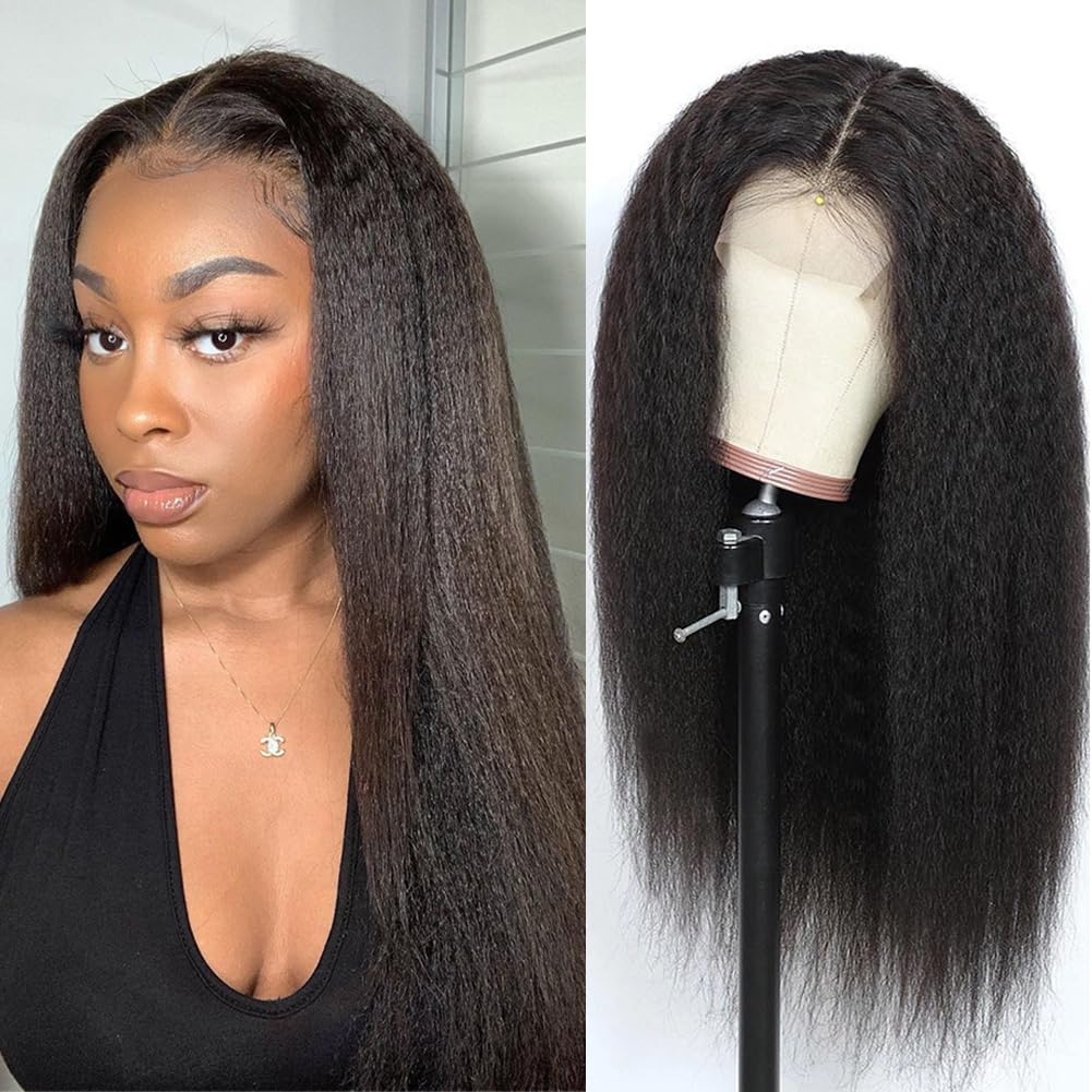 veravicky Peluca de cabello humano lacio tipo afro de 16 pulgadas,...