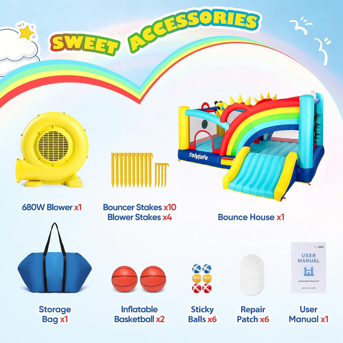 Casa de rebote para niños grandes de 8 a 12, castillo inflable extr...
